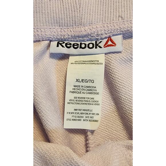 Reebok Womens Level Up Short Lavender Fog Size XL NWT - Picture 3 of 4